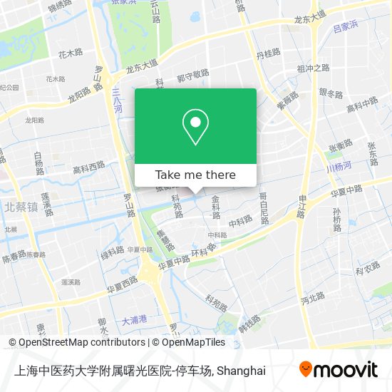 上海中医药大学附属曙光医院-停车场 map