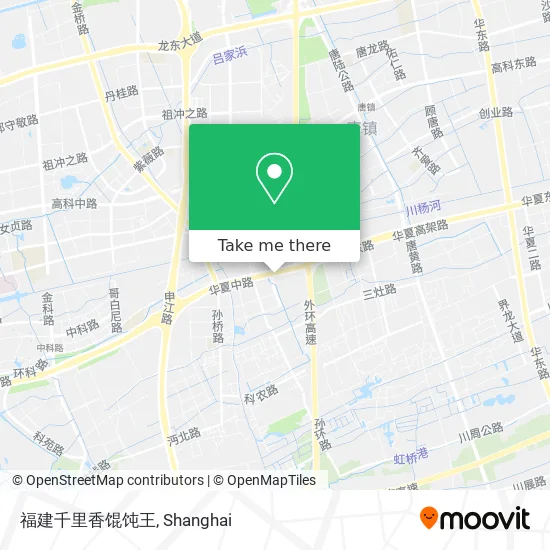 福建千里香馄饨王 map