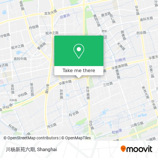 川杨新苑六期 map