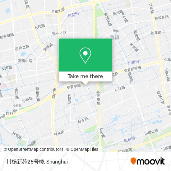 川杨新苑26号楼 map