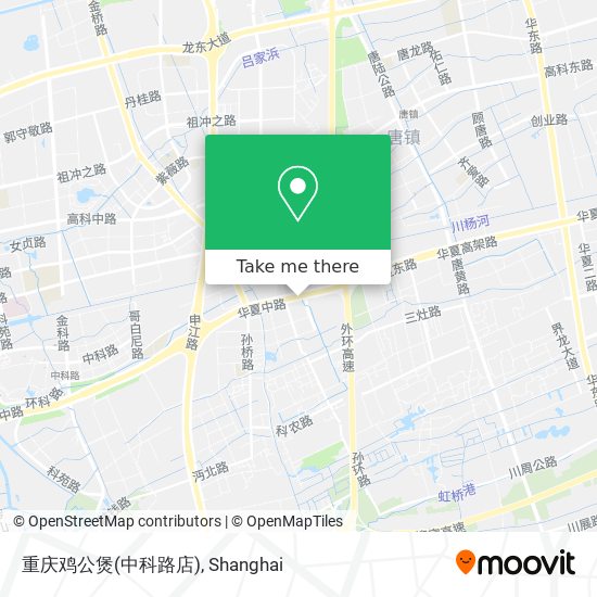 重庆鸡公煲(中科路店) map