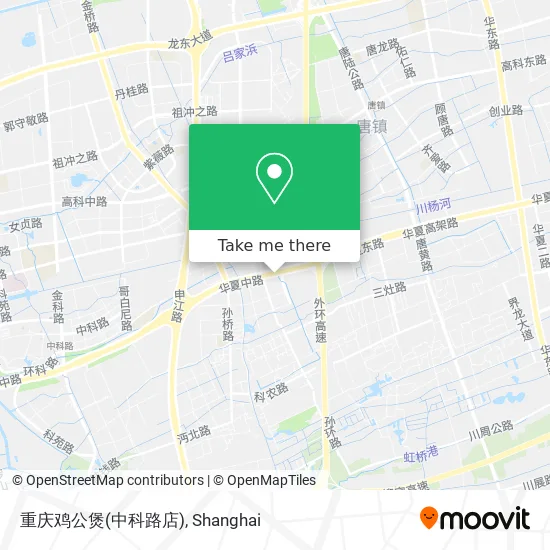 重庆鸡公煲(中科路店) map