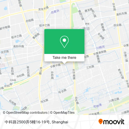 中科路2500弄5幢16-19号 map