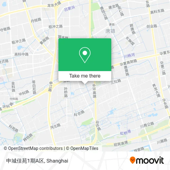 申城佳苑1期A区 map