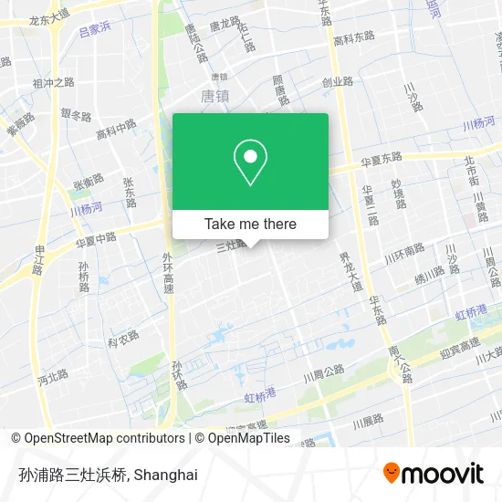 孙浦路三灶浜桥 map