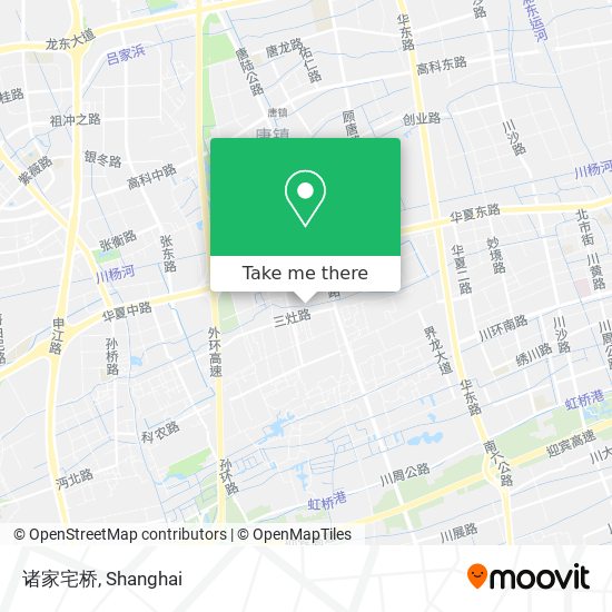 诸家宅桥 map