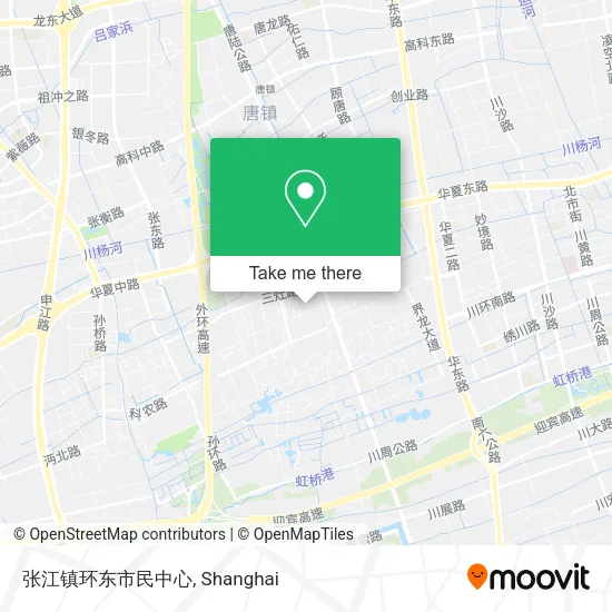 张江镇环东市民中心 map