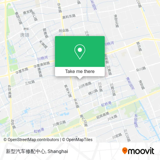 新型汽车修配中心 map