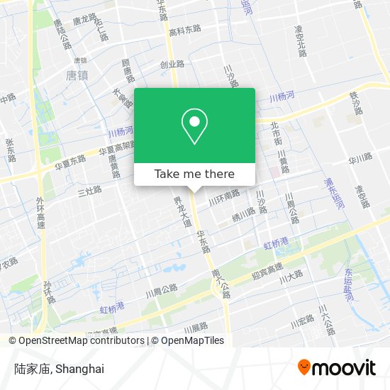 陆家庙 map