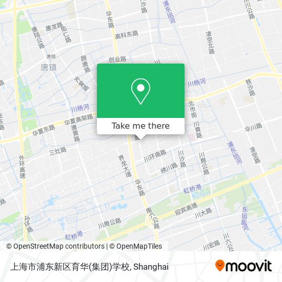 上海市浦东新区育华(集团)学校 map