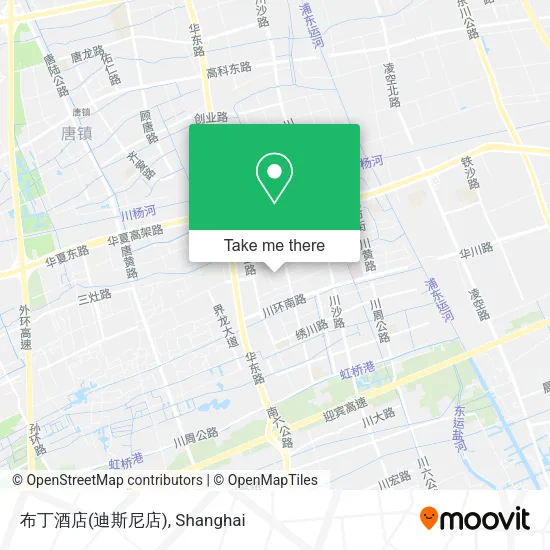 布丁酒店(迪斯尼店) map