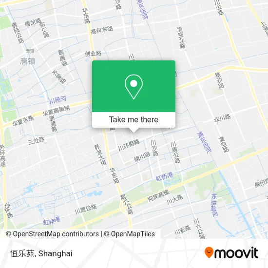 恒乐苑 map