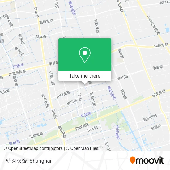 驴肉火烧 map