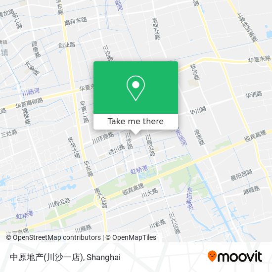 中原地产(川沙一店) map