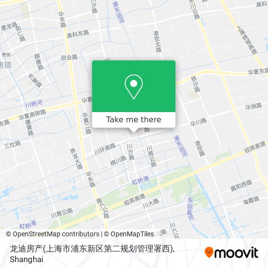 龙迪房产(上海市浦东新区第二规划管理署西) map