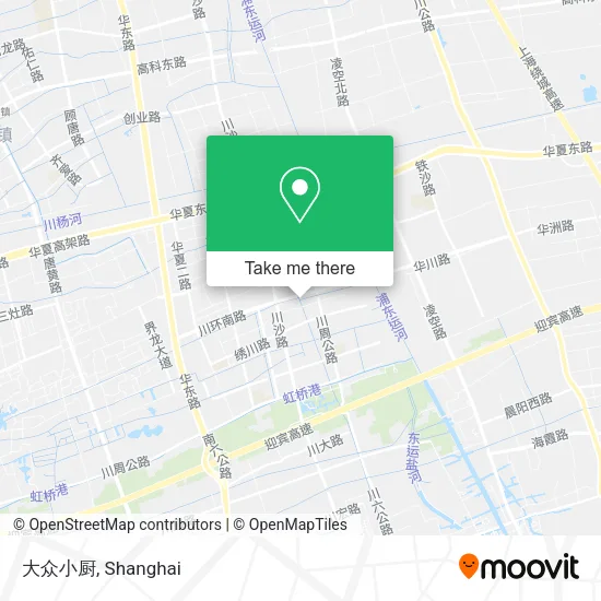 大众小厨 map