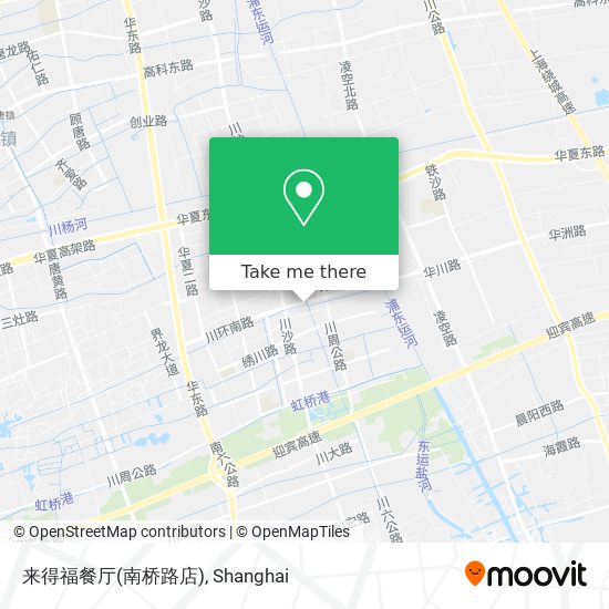 来得福餐厅(南桥路店) map