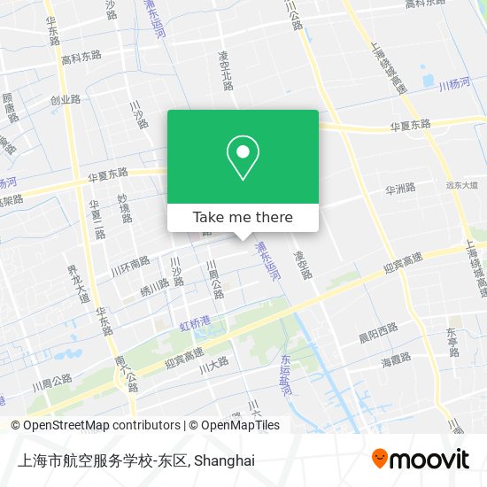 上海市航空服务学校-东区 map