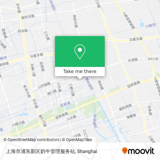 上海市浦东新区奶牛管理服务站 map