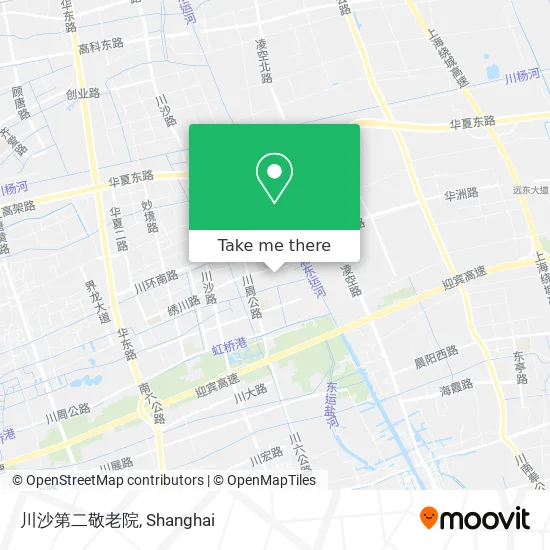 川沙第二敬老院 map