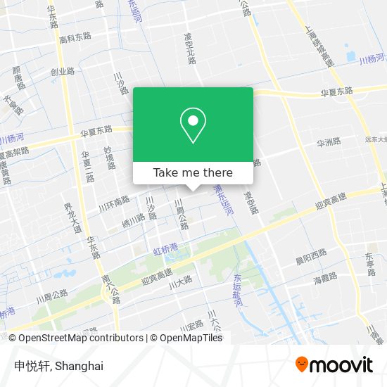 申悦轩 map