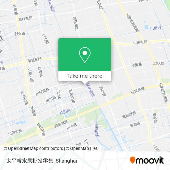太平桥水果批发零售 map
