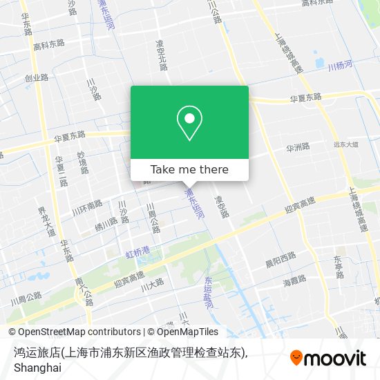 鸿运旅店(上海市浦东新区渔政管理检查站东) map