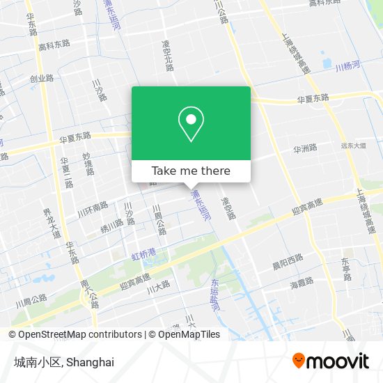 城南小区 map