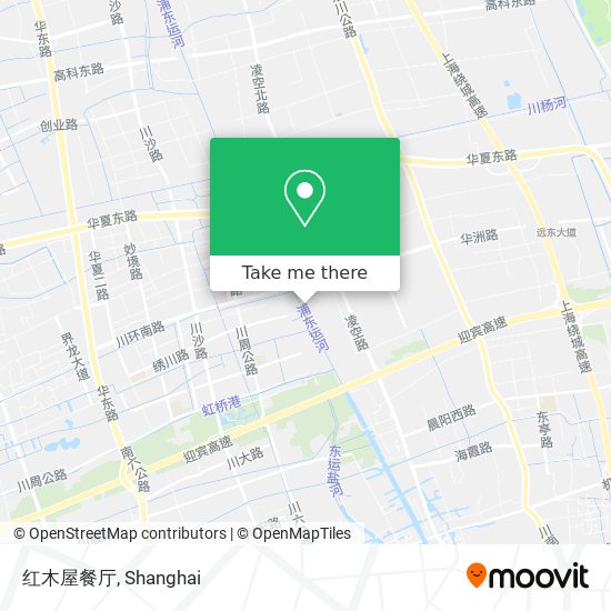 红木屋餐厅 map