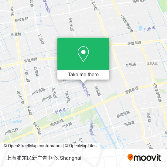 上海浦东民新广告中心 map