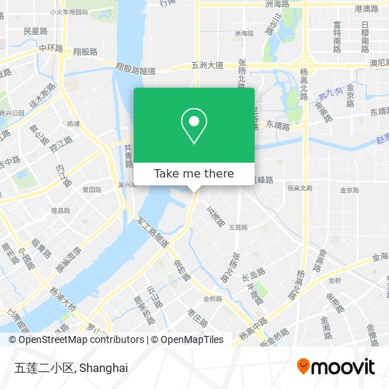 五莲二小区 map