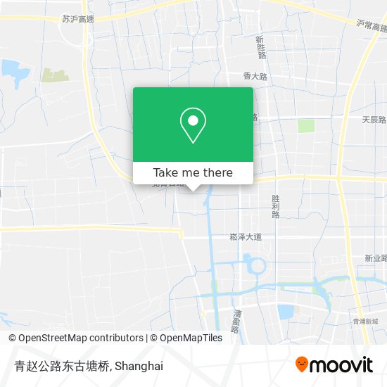 青赵公路东古塘桥 map