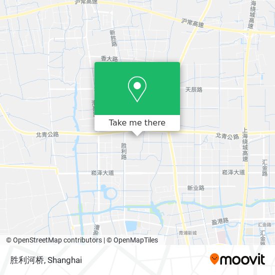 胜利河桥 map