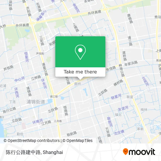 陈行公路建中路 map