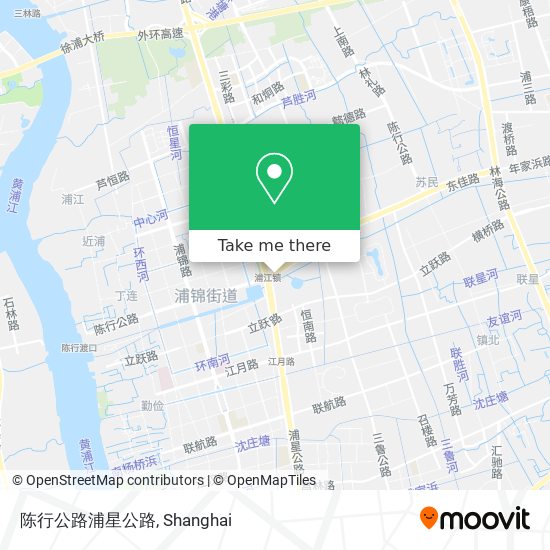 陈行公路浦星公路 map