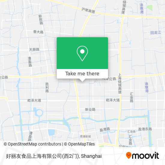好丽友食品上海有限公司(西2门) map