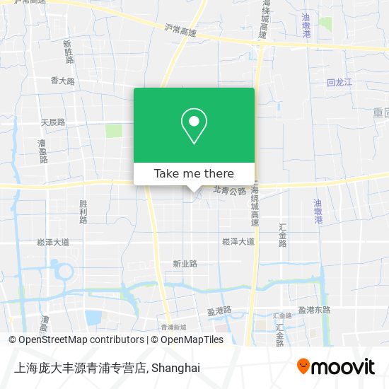 上海庞大丰源青浦专营店 map