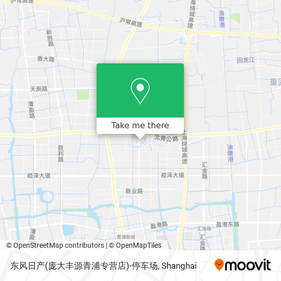 东风日产(庞大丰源青浦专营店)-停车场 map