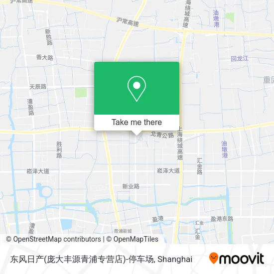 东风日产(庞大丰源青浦专营店)-停车场 map