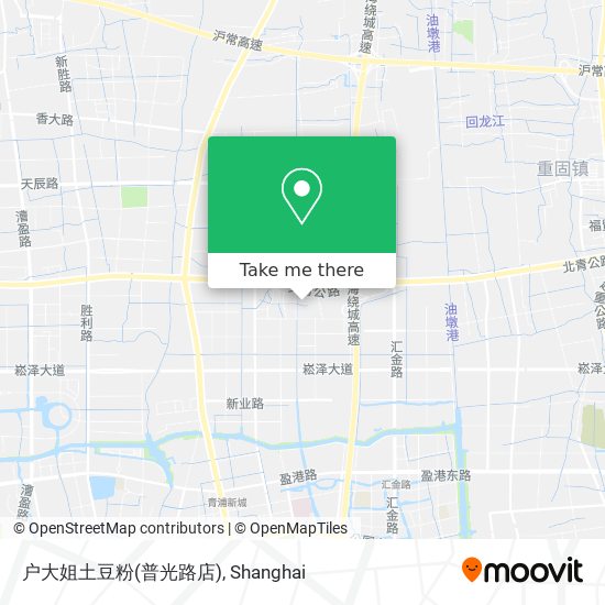 户大姐土豆粉(普光路店) map