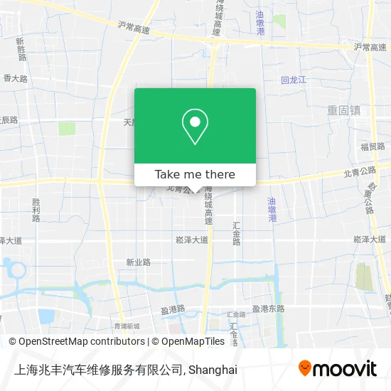 上海兆丰汽车维修服务有限公司 map