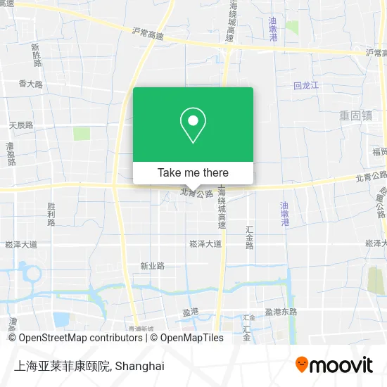 上海亚莱菲康颐院 map