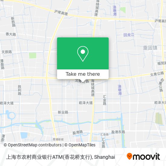 上海市农村商业银行ATM(香花桥支行) map