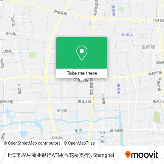 上海市农村商业银行ATM(香花桥支行) map