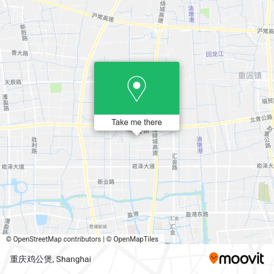 重庆鸡公煲 map
