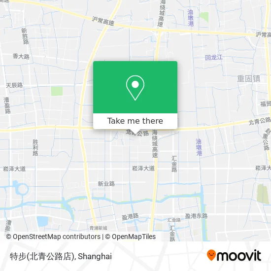 特步(北青公路店) map