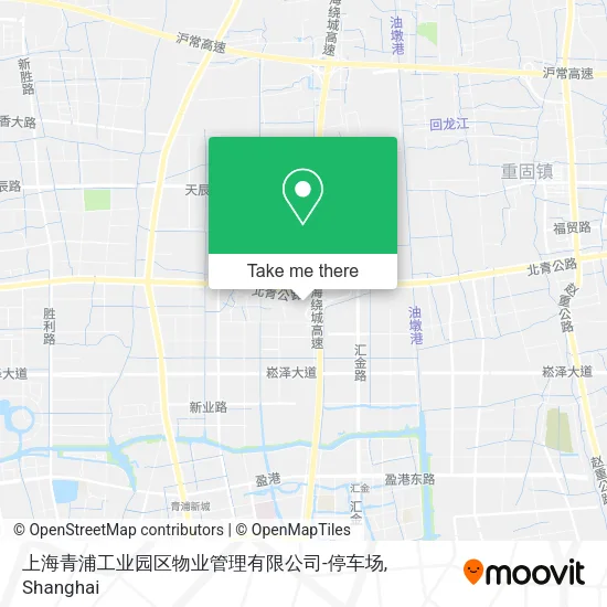 上海青浦工业园区物业管理有限公司-停车场 map