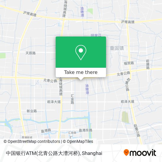 中国银行ATM(北青公路大漕河桥) map