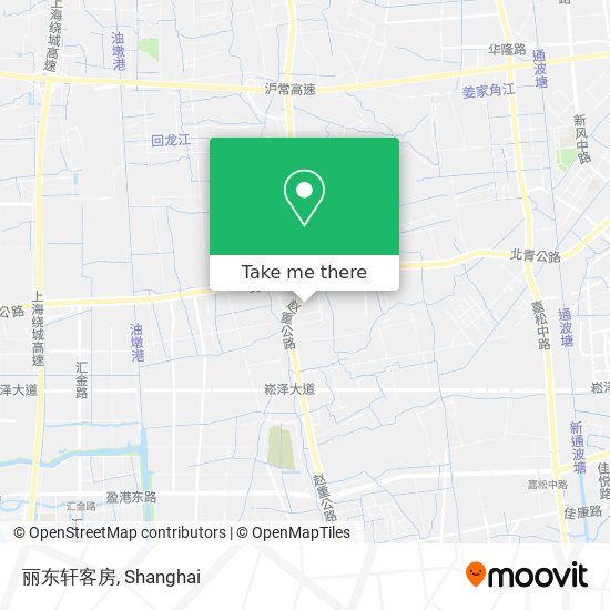 丽东轩客房 map