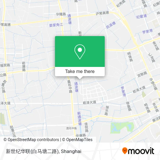 新世纪华联(白马塘二路) map